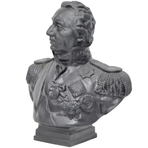Cast iron statuette "Bust of Kutuzov"